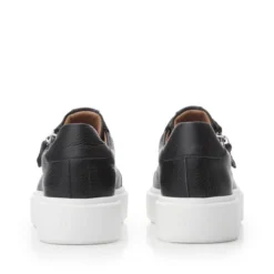 Sh Idris Black Leather -Step In Trendy Style sh idris black leather p12617 82985 medium