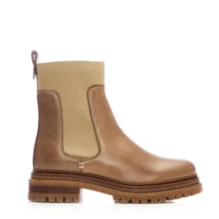 Step In Trendy Style 26 Sh Irika Beige Leather