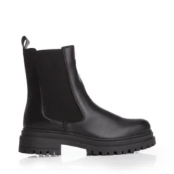 Sh Isha Black Leather -Step In Trendy Style sh isha black leather p12600 82779 medium