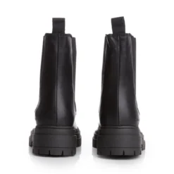 Sh Isha Black Leather -Step In Trendy Style sh isha black leather p12600 92898 medium