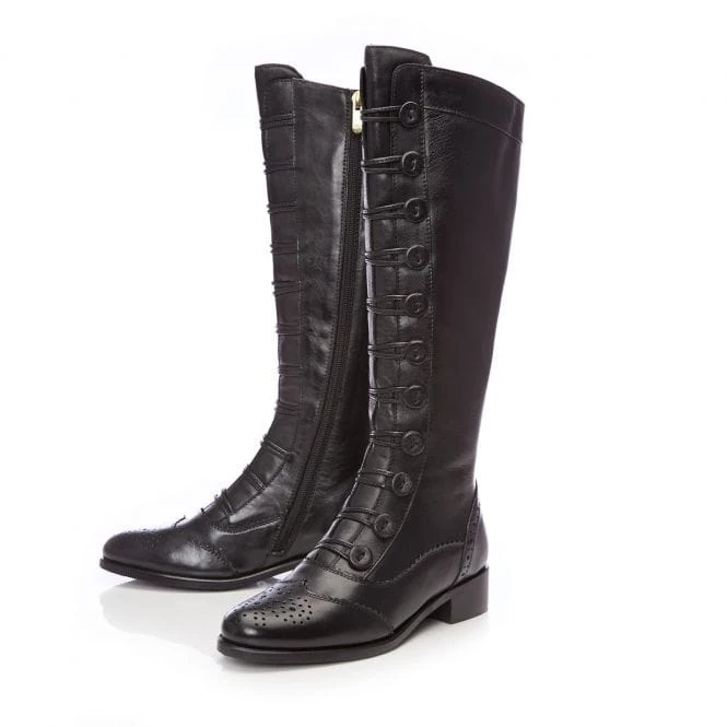 Sidnee Black Leather 4 Sidnee Black Leather - Image 4