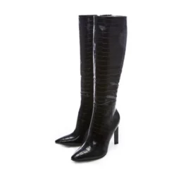 Stevie Black Patent Mocc Croc 8 Stevie Black Patent Mocc Croc -Step In Trendy Style stevie black patent mocc croc p12448 80166 medium