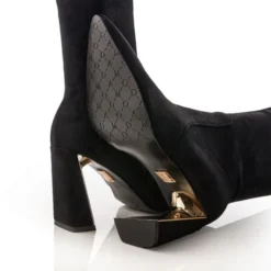 Tamika Black Alcantara -Step In Trendy Style tamika black alcantara p13748 90801 medium