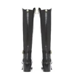 Vivia Black Leather 8 Vivia Black Leather -Step In Trendy Style vivia black leather p12561 82039 medium