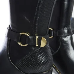 Vivia Black Leather 9 Vivia Black Leather -Step In Trendy Style vivia black leather p12561 82040 medium