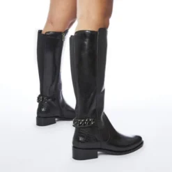 Whitley Black Leather -Step In Trendy Style whitley black leather p12566 82085 medium