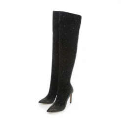 Yesenia Black Suede -Step In Trendy Style yesenia black suede p12275 78406 medium