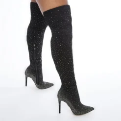 Yesenia Black Suede -Step In Trendy Style yesenia black suede p12275 84971 medium