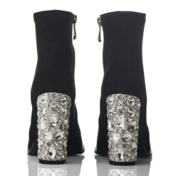 Zamina Black Alcantara 7 Zamina Black Alcantara -Step In Trendy Style zamina black alcantara p13827 91287 medium