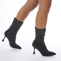 Zayda Black Alcantara -Step In Trendy Style zayda black alcantara p12314 84619 medium